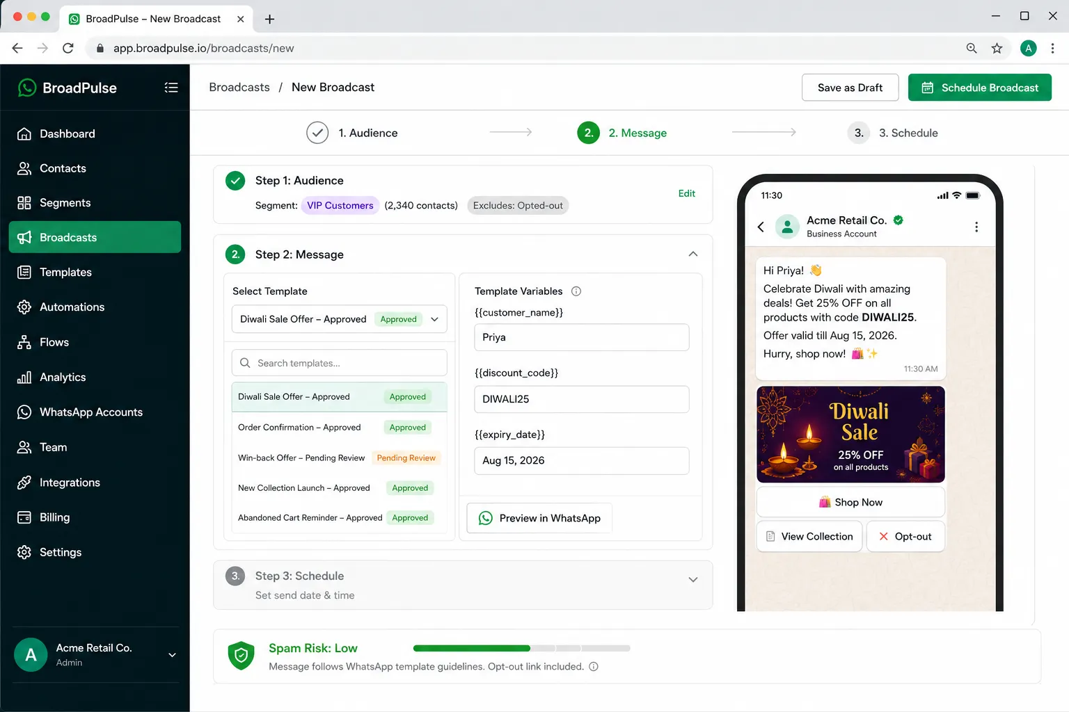WhatsApp Broadcast Automation Strategy